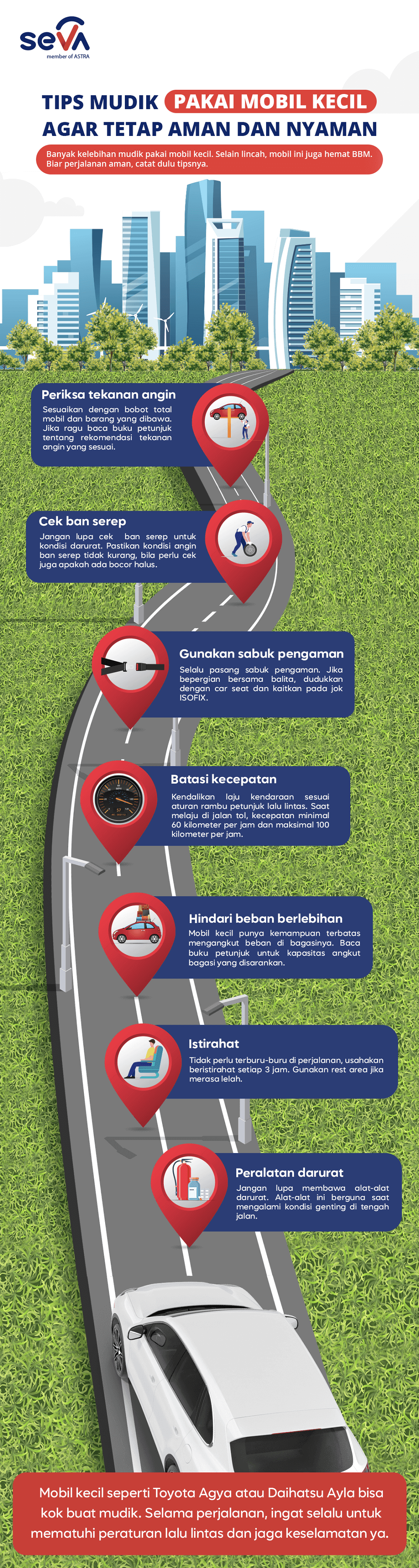 Tips Mudik Pakai Mobil Kecil Agar Tetap Aman Dan Nyaman Seva